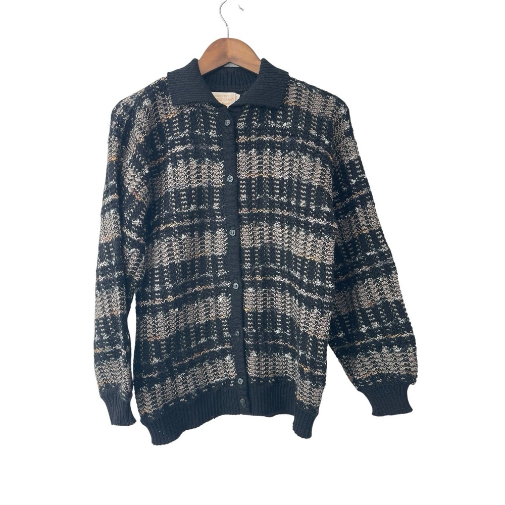Pendleton's Country Sophisticates Vtg Wool Blend Button Down Cardigan M Preppy